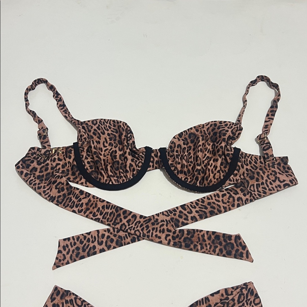 Skatie Leopard Print Bikini - Picture 13 of 16